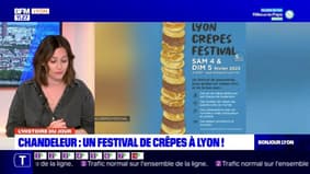 Lyon: les crêpes à l'honneure lors d'un festival