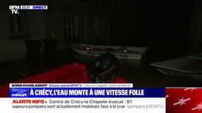 Crécy-la-Chapelle: 61 sapeurs-pompiers mobilisés face à la crue
