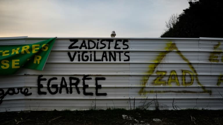 ZAD du Triangle de Gonesse (Val-d'Oise), en février 2021