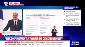  Bars, restaurants, transports en commun: Jean Castex précise les modalités du nouveau confinement