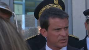Le Premier ministre Manuel Valls s'est rendu ce lundi à la maison d'arrêt de Nîmes.