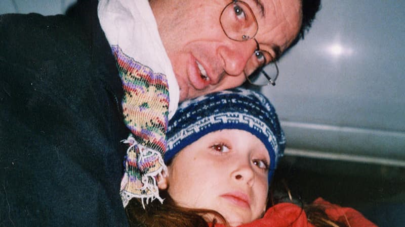 Eric Mouzin avec sa fille Estelle