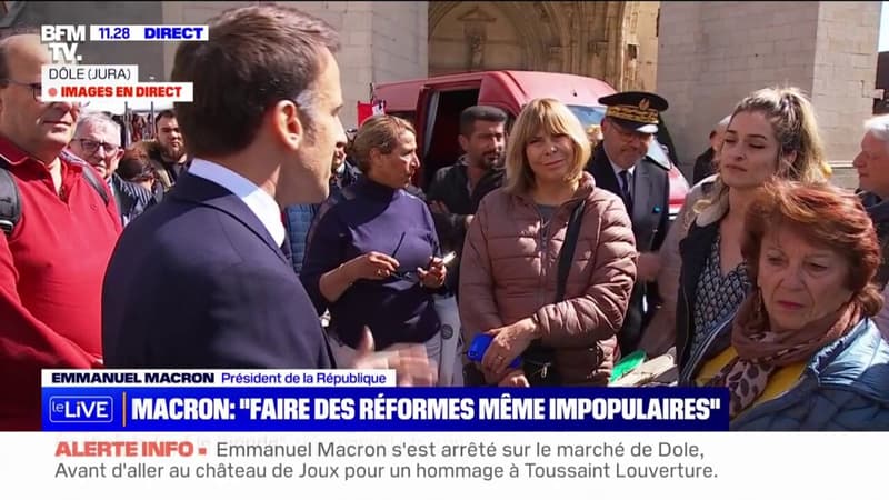 Emmanuel Macron assume « des réformes impopulaires » pour « créer de la richesse et la redistribuer »
