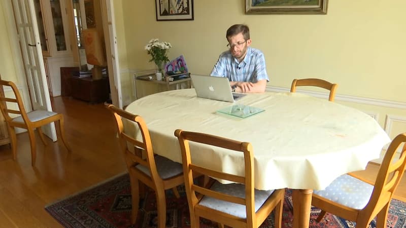 Guilhem Lignon, biologiste atteint de neurofibromatose de type 1. 