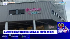 Antibes: ouverture d'un nouveau dépôt pour les bus de l'agglomération