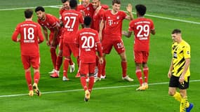 La joie du Bayern Munich