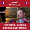 Congrès de Versailles: l'opposition se moque du discours d'Emmanuel Macron