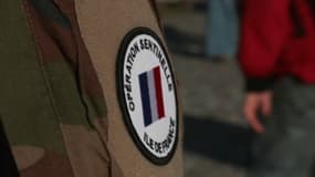 Un logo d'un militaire de l'opération sentinelle. 