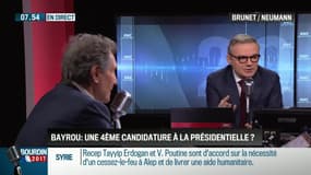 Brunet & Neumann: François Bayrou, vers une 4ème candidature à la présidentielle ? - 01/12