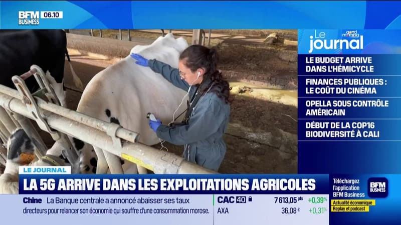 La 5G arrive dans les exploitations agricoles