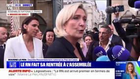 Marine Le Pen: "L'Assemblée nationale doit être le reflet de la représentation de l'ensemble des Français, ce n'est pas le cas aujourd'hui"