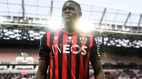 Malang Sarr lors du match Nice-Reims, le 3 novembre 2019
