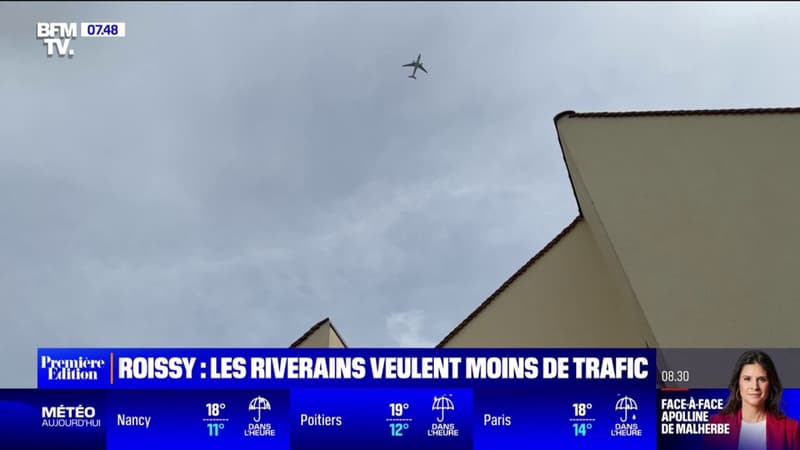 Roissy: les riverains demandent un plafonnement du trafic aérien pour limiter les nuisances