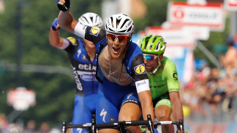Matteo Trentin (Etixx-QuickStep) a remporté la 18e étape du Giro.