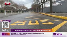 75 chauffeurs de bus testés positifs aux stupéfiants 