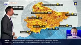 Météo Côte d'Azur: un vendredi ensoleillé, jusqu'à 32°C à Nice