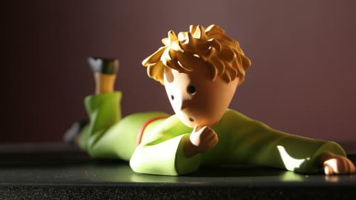 Figurine représentant le Petit Prince, personnage né il y a 70 ans sous la plume d'Antoine de Saint-Exupéry.