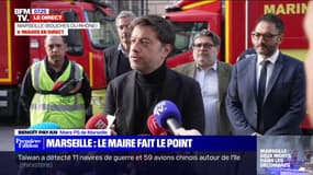 Benoît Payan, maire de Marseille: "Le dispositif reste le même, plus d'une centaine de pompiers sont sur place" 