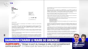 Story 3 : Darmanin charge le maire de Grenoble - 28/08