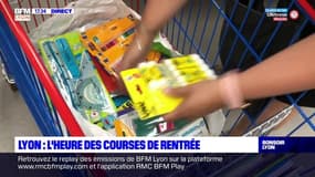 À Lyon, l'heure des courses de rentrée alors que leur coût continuent d'augmenter