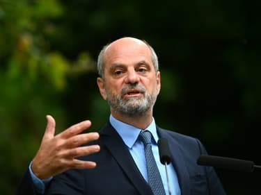Le ministre de l'Éducation nationale Jean-Michel Blanquer à Paris, le 26 août 2021