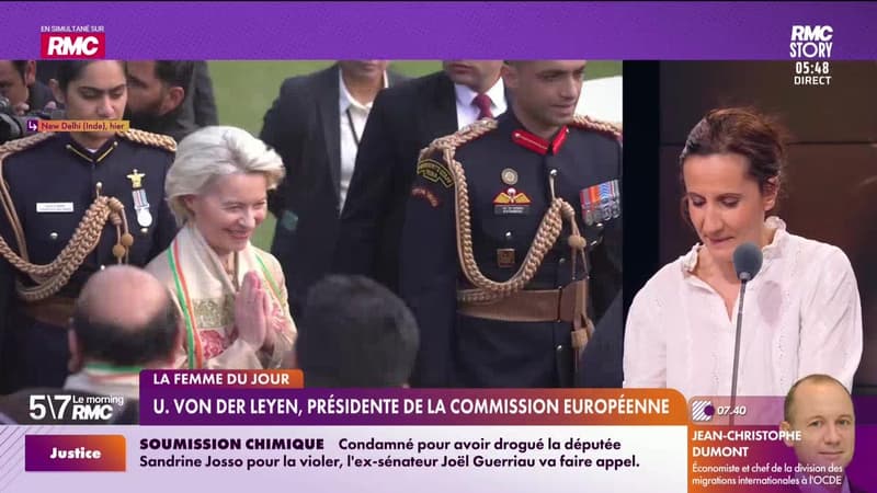 Le Portrait de Virginie Phulpin : Ursula von der Leyen, présidente de la commission européenne - 28/01