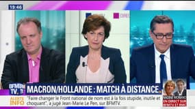 François Hollande appelle à agir pour la syrie et se fait tacler par Emmanuel Macron