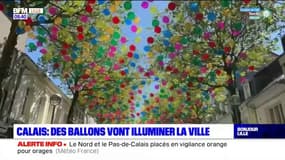 Calais: 9000 ballons vont illuminer les rues de la ville tout l'été