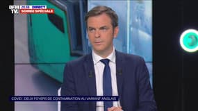Olivier Véran: "Je ne vous cache pas mon inquiétude vis-à-vis de ce variant anglais"