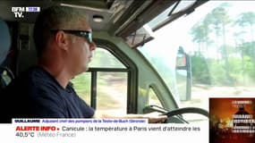 Incendies en Gironde: en immersion avec les pompiers de l'armée de l'air