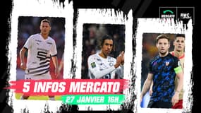 Matic, Yoro, Rakitic ... Les 5 infos mercato du 27 janvier à 16h30