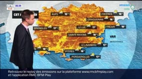 Météo Var: de belles éclaircies pour ce mardi, jusqu'à 18°C à Toulon
