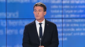 L'ancien Premier ministre Manuel Valls, sur le plateau de BFMTV le 14 mai 2021.