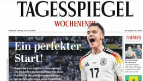 La Une du Der Tagesspiegel le 15/06/2024