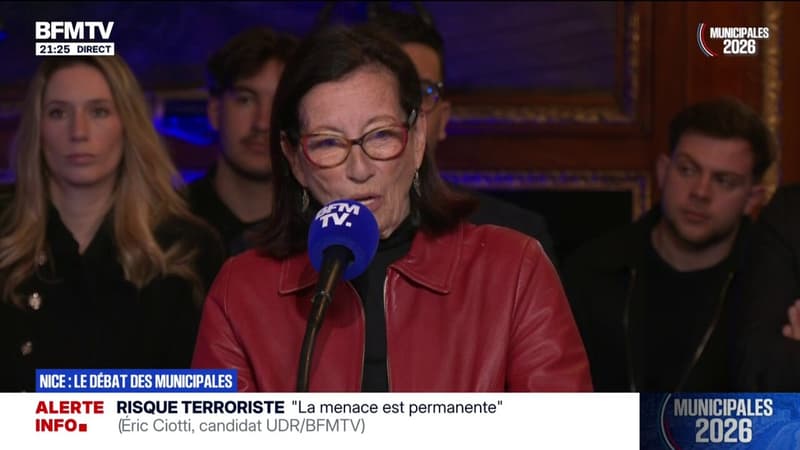 "Nous serons très attentifs à redonner la parole aux Niçois et aux Niçoises ", affirme Mireille Damiano (LFI - VIVA !), candidate à la mairie de Nice