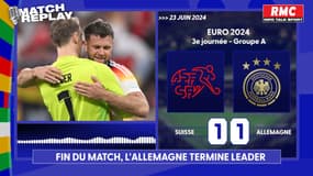 Suisse 1-1 Allemagne : La Mannschaft première de son groupe… le goal replay du match