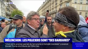 L'édito de Christophe Barbier: Mélenchon, les policiers sont "des barbares" - 25/09