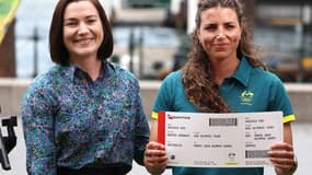 Anna Meares et une athlète australienne