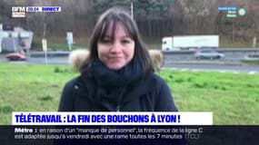 Télétravail: fin des bouchons à Lyon