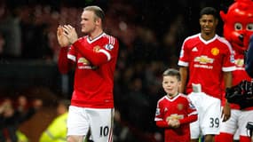 Wayne Rooney et son fils Kai, le 17 mai 2016