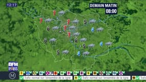 Météo Paris Ile-de-France du mardi 10 janvier 2017: Un mélange de nuages, d'averses et de timides éclaircies pour cet après-midi