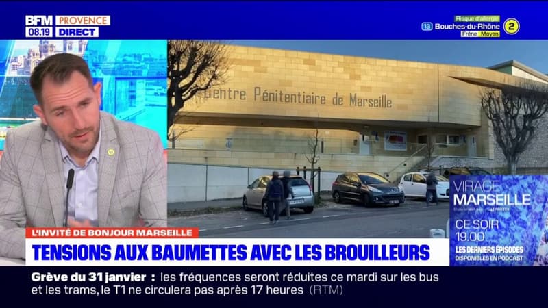 Une soixantaine de détenus ont lancé un début d'émeute aux Baumettes
