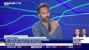 Charles Monot (Monocle Asset Management) : USA, recul du taux de chômage en septembre, les créations d'emplois ralentissent - 07/10