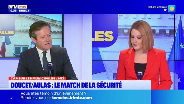 Municipales : "La sécurité, le principal échec de Grégory Doucet" Thomas Rudigoz (Coeur Lyonnais)