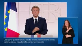 Emmanuel Macron le 9 novembre 2021 