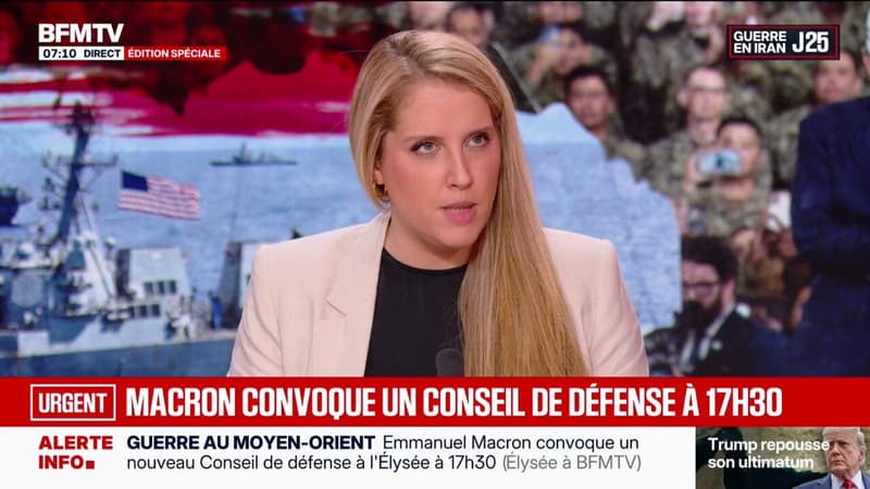Guerre au Moyen-Orient: Emmanuel Macron convoque un conseil de défense et de sécurité nationale ce mardi à 17h30