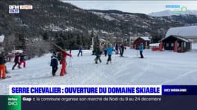 Le domaine skiable de Serre Chevalier a ouvert samedi 9 décembre