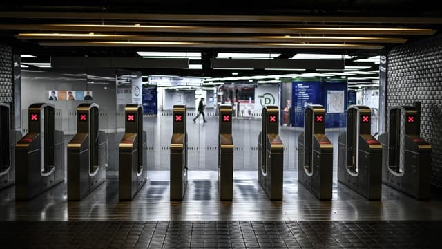 Châtelet-les-Halles menait une expérimentation de reconnaissance de port du masque.