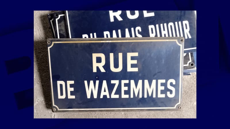 Ce mercredi, la ville de Lille organise une vente aux enchères de ses anciennes plaques de rue.
