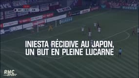 Iniesta récidive au Japon, un but en pleine lucarne
